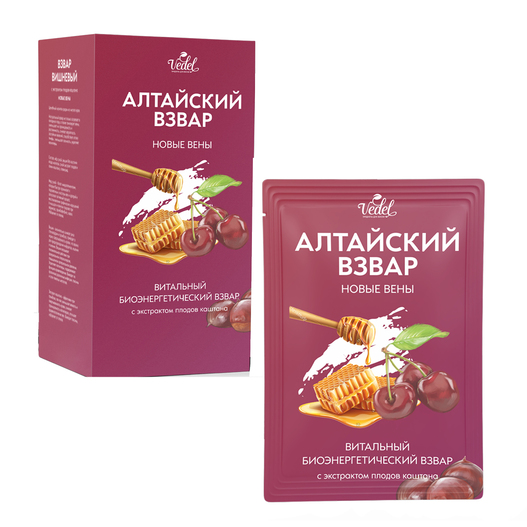 Алтайский взвар Новые вены 7шт. по 14г
