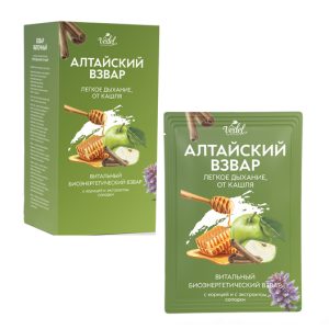 Алтайский взвар Легкое дыхание, от кашля 7шт. по 14г