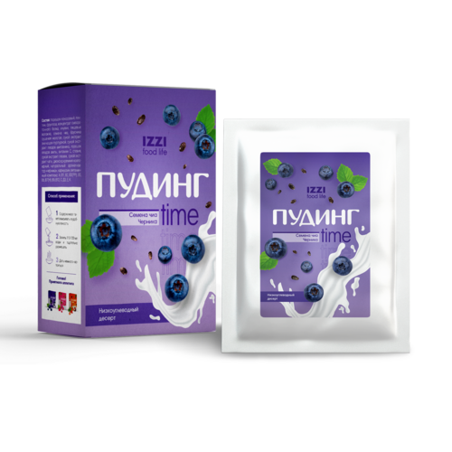 Пудинг TIME (черника)