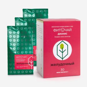 Желудочный фиточай Дионис — упаковка 30 фильтр-пакетов