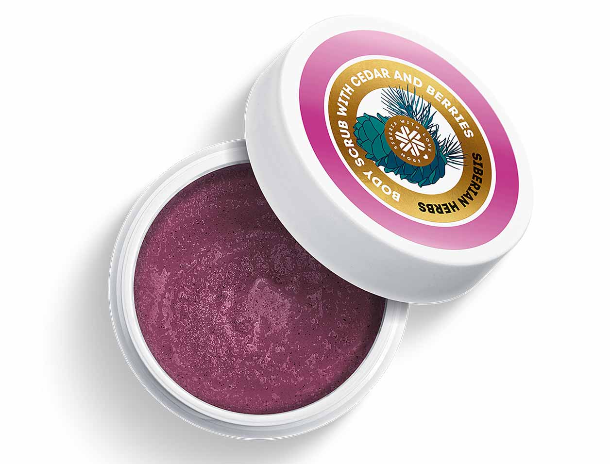 Скраб для тела с кедром и ягодами Siberian Herbs — 300 г — изображение 2