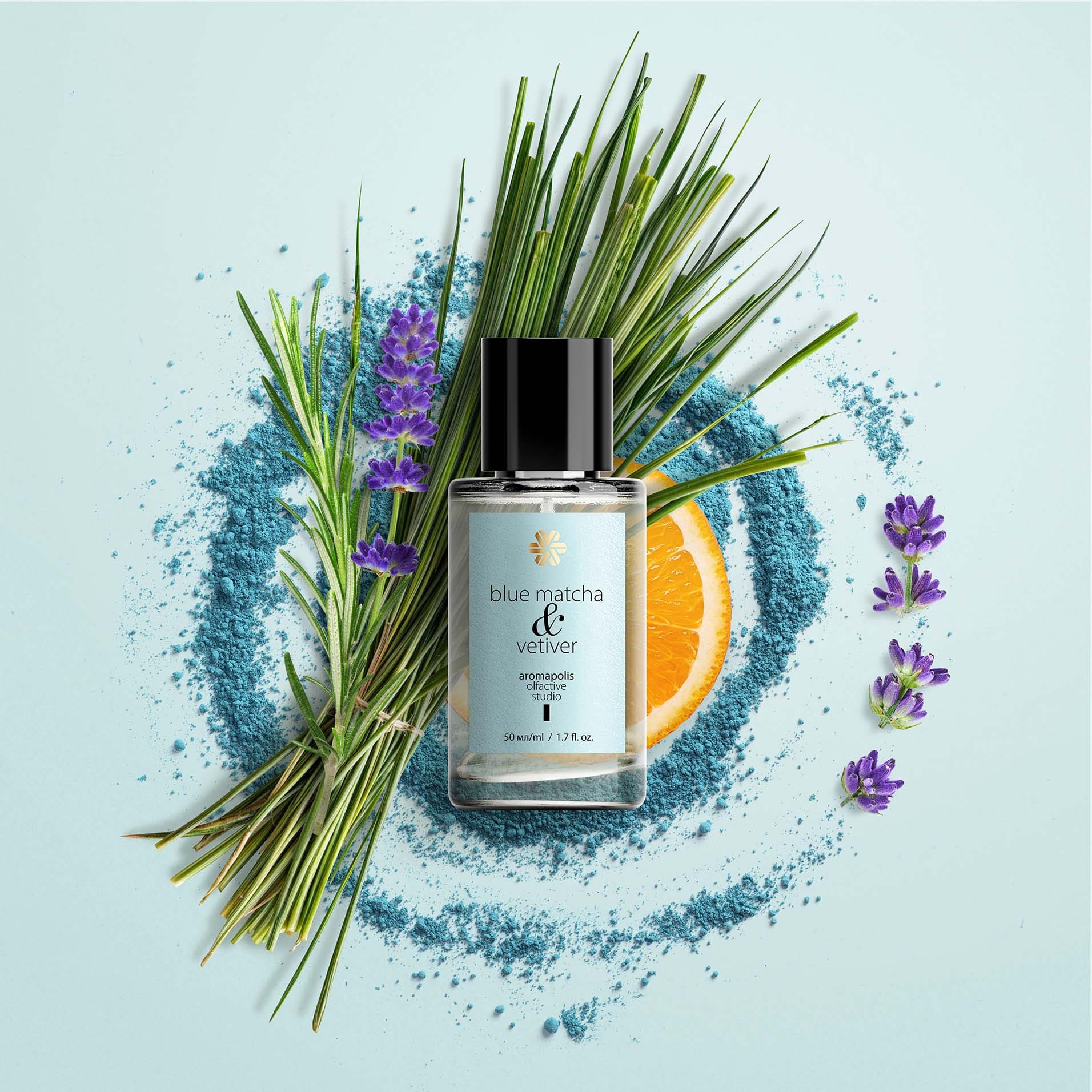 Парфюмерная вода Blue Matcha & Vetiver (Голубая матча и Ветивер), 50 мл — изображение 2