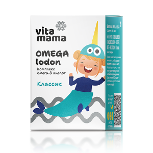 OMEGAlodon (классик) — детская омега-3 с витаминами