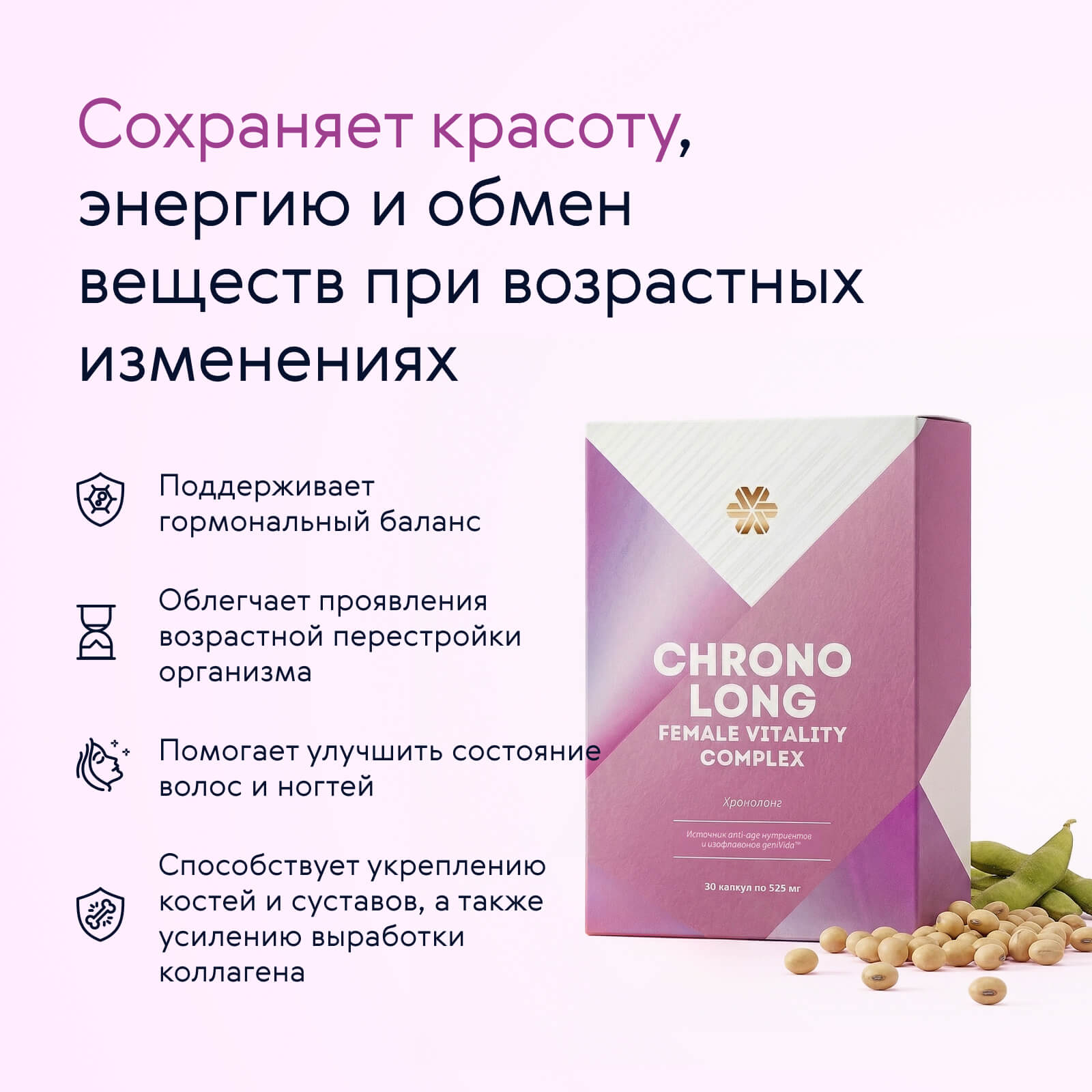 Хронолонг Фитоэстрогены — упаковка