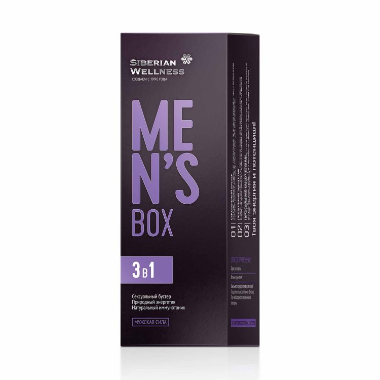 MEN'S BOX — упаковка