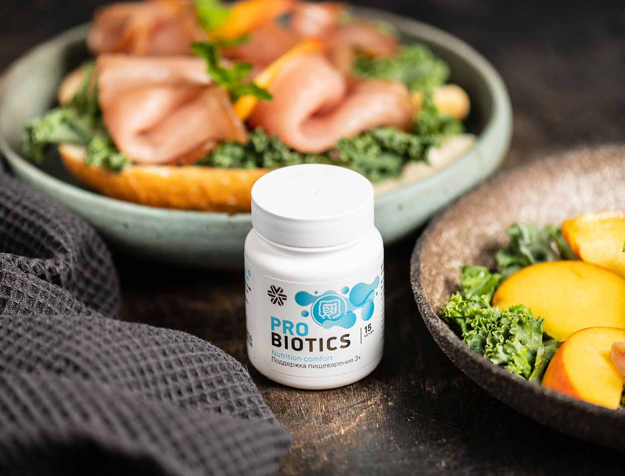 Пробиотик Nutrition Comfort — L. rhamnosus GG и HN019 для детского пищеварения с 3 лет