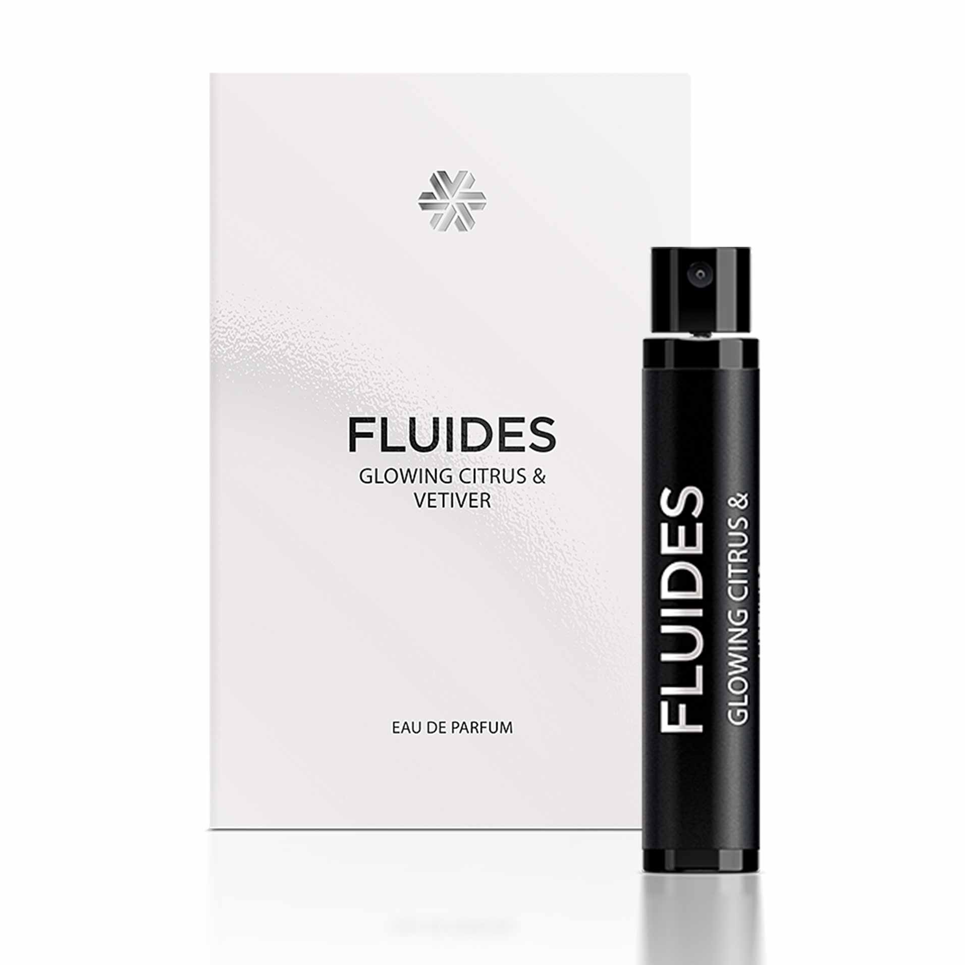 FLUIDES Glowing Citrus & Vetiver, парфюмерная вода, 1,5 мл — купить в WTI